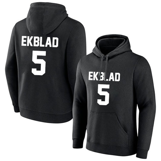 Aaron Ekblad 5 Pullover Hoodie Black Style08092695