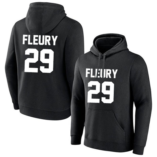 Marc-Andre Fleury 29 Pullover Hoodie Black Style08092693