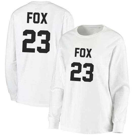 Adam Fox 23 Long Sleeve Tshirt Black/White Style08092726