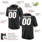 Football Stitched Custom Jersey - Black / Font White Style23042216b