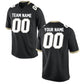 Football Stitched Custom Jersey - Black / Font White Style23042216b