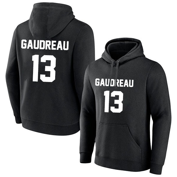 Johnny Gaudreau 13 Pullover Hoodie Black Style08092663