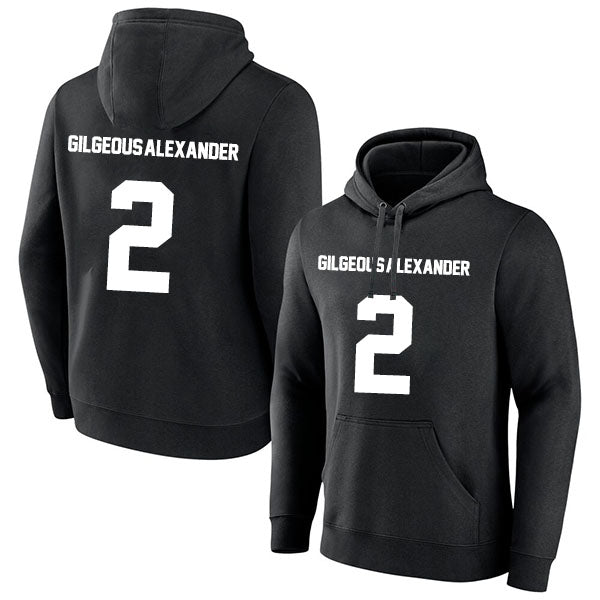 Shai Gilgeous-Alexander 2 Pullover Hoodie Black Style08092535