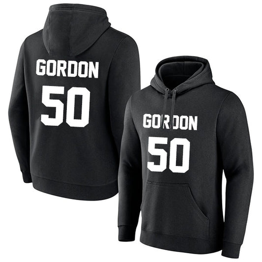 Aaron Gordon 50 Pullover Hoodie Black Style08092637