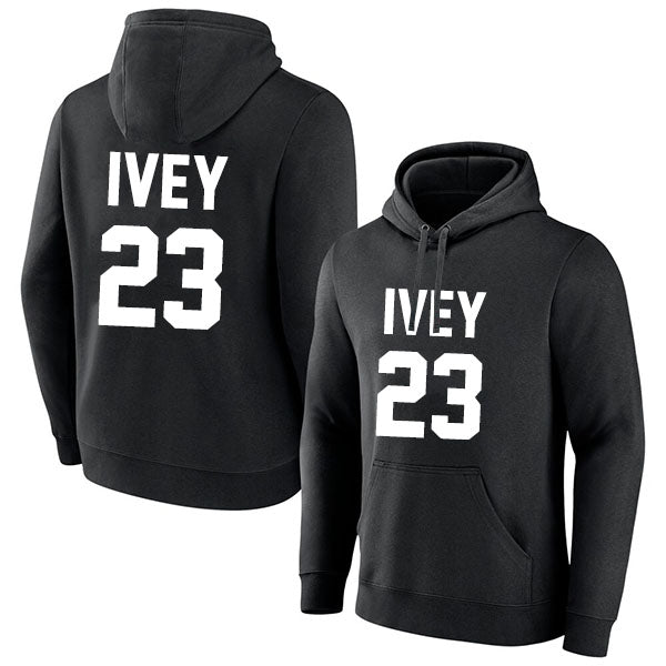 Jaden Ivey 23 Pullover Hoodie Black Style08092631