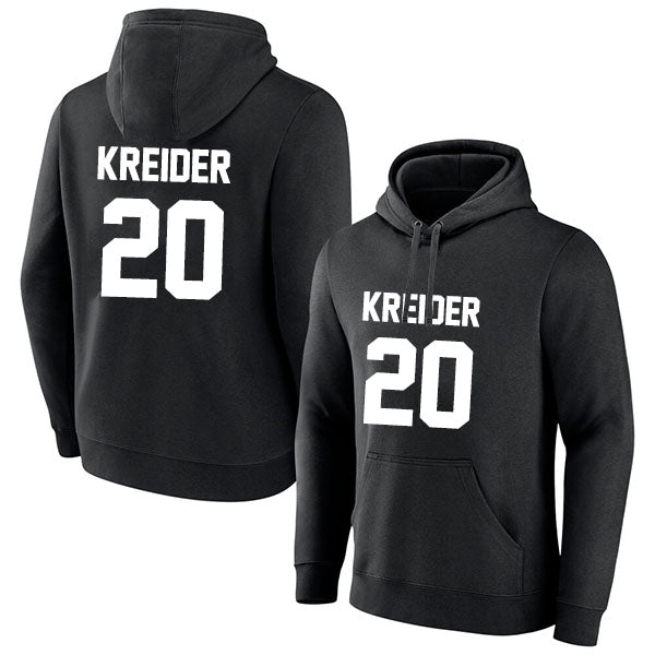 Chris Kreider 20 Pullover Hoodie Black Style08092669