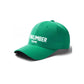Customized Curved Adjustable Baseball Cap - Emerald Green