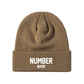 Customized Knit Hat - Khaki