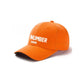 Customized Curved Adjustable Baseball Cap - Light Orange