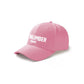 Customized Curved Adjustable Baseball Cap - Pink