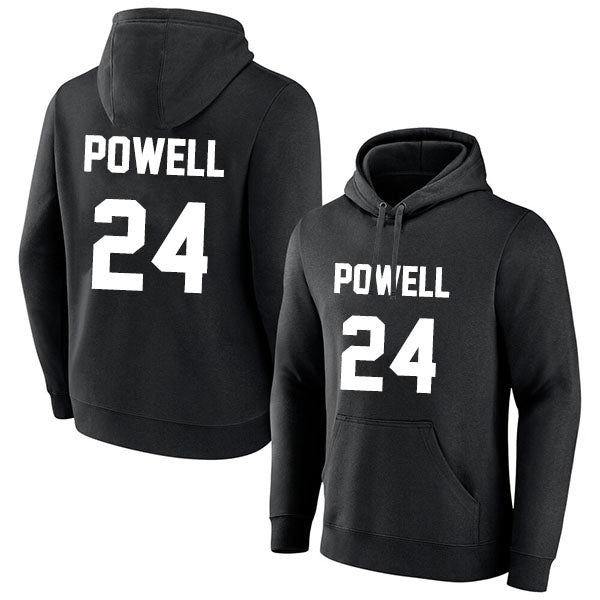 Norman Powell 24 Pullover Hoodie Black Style08092624