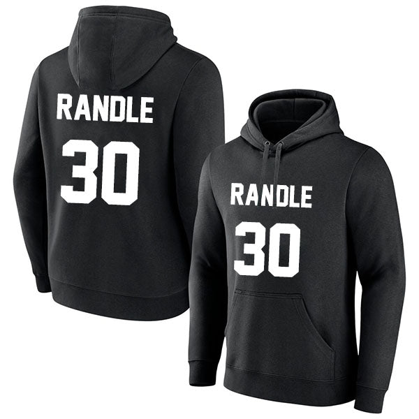 Julius Randle 30 Pullover Hoodie Black Style08092552