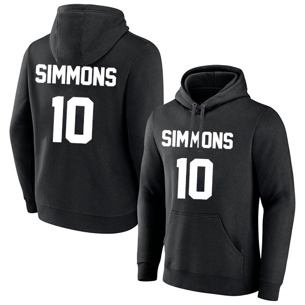 Ben Simmons 10 Pullover Hoodie Black Style08092550