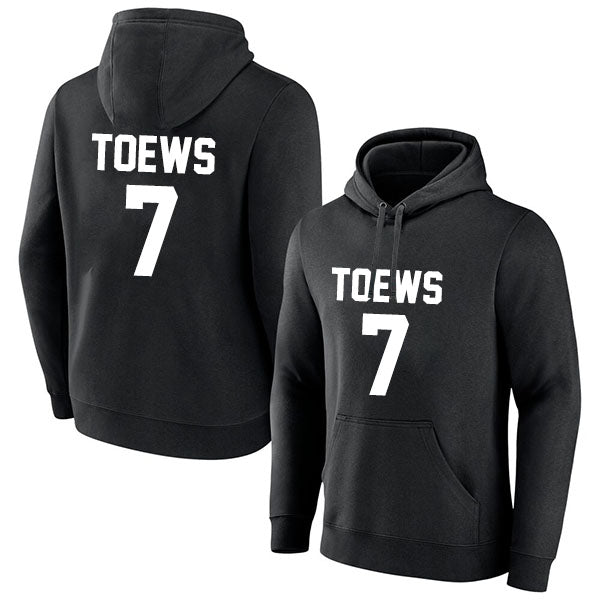 Devon Toews 7 Pullover Hoodie Black Style08092694