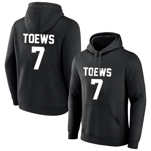 Devon Toews 7 Pullover Hoodie Black Style08092694