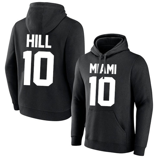 Miami Hill 10 Pullover Hoodie Black Style08092305