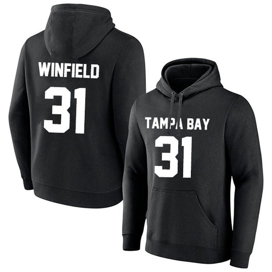 Tampa Bay Winfield 31 Pullover Hoodie Black Style08092340