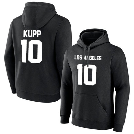 Los Angeles kupp 10 Pullover Hoodie Black/Blue Style08092293