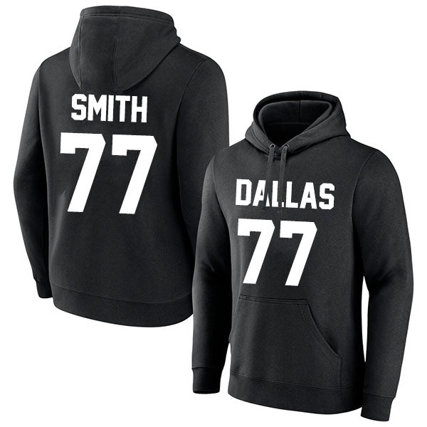 Dallas Smith 77 Pullover Hoodie Black Style08092337
