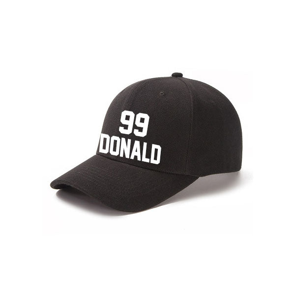Los Angeles Donald 99 Curved Adjustable Baseball Cap Black/Gray/Blue/White Style08092370
