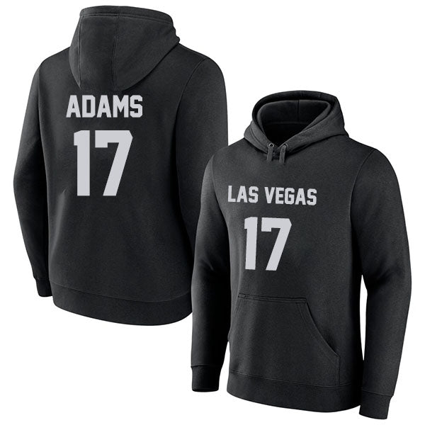 Las Vegas Adams 17 Pullover Hoodie Black Style08092299