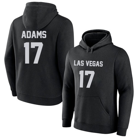 Las Vegas Adams 17 Pullover Hoodie Black Style08092299