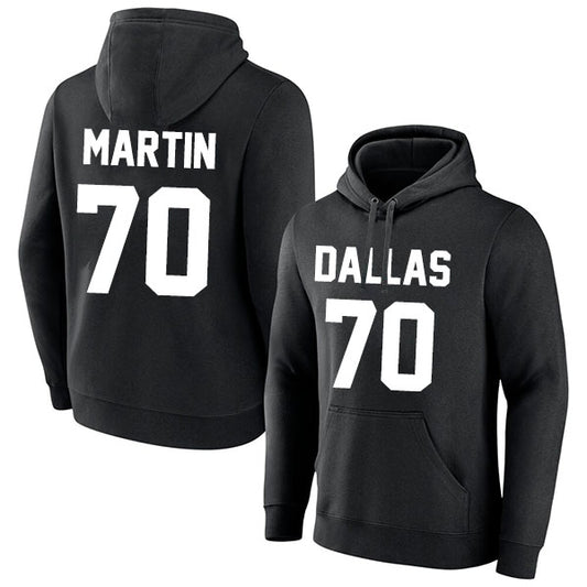 Dallas Martin 70 Pullover Hoodie Black Style08092304