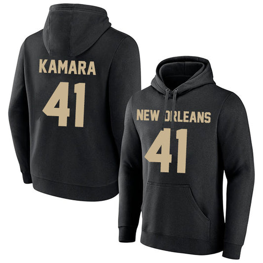 New Orleans Kamara 41 Pullover Hoodie Black Style08092336