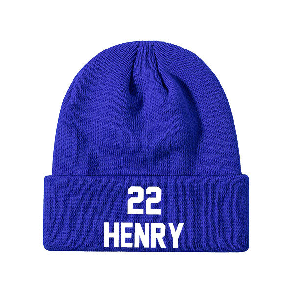 Tennessee Henry 22 Knit Hat Black/Blue/Navy/White Style08092411