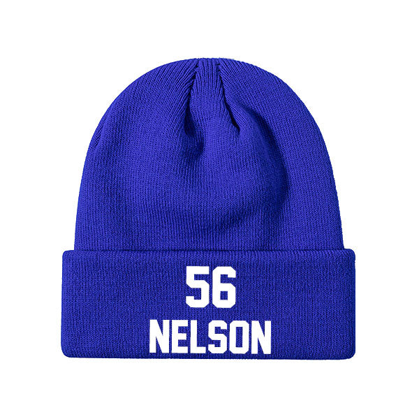 Indianapolis Nelson 56 Knit Hat Black/Blue/White Style08092471