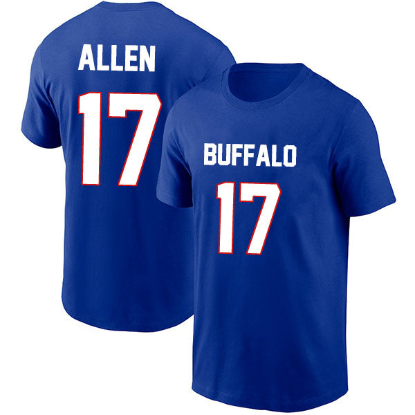 Buffalo Allen 17 Short Sleeve Tshirt Blue/White/Red Style03092207