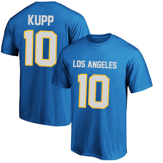Los Angeles Kupp 10 Short Sleeve Tshirt Blue/Yellow/White/Grey/Navy Style03092203