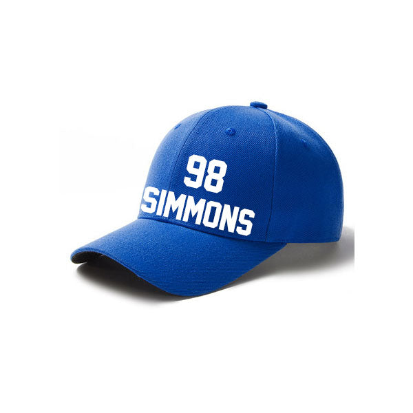 Tennessee Simmons 98 Curved Adjustable Baseball Cap Black/Blue/Navy/White Style08092460
