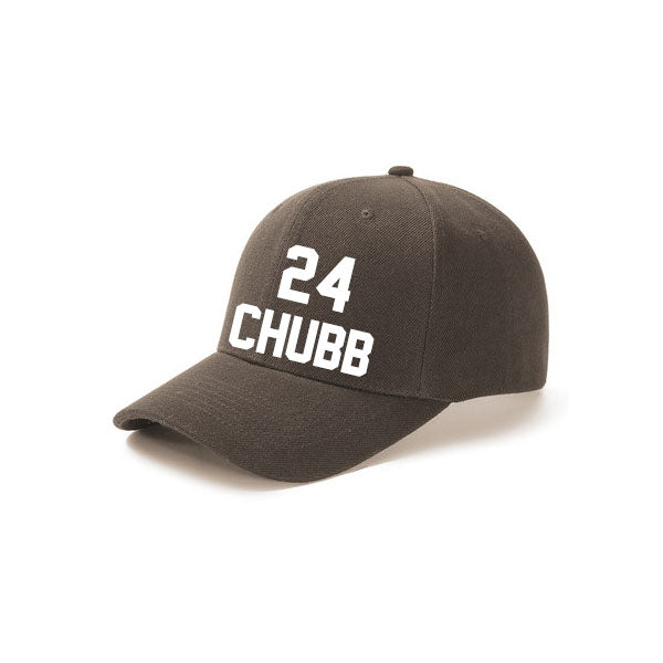 Cleveland Chubb 24 Curved Adjustable Baseball Cap Black/Brown/White Style08092490