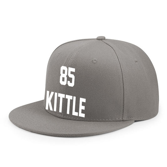 San Francisco Kittle 85 Flat Adjustable Baseball Cap Black/Gray/Red/White Style08092356