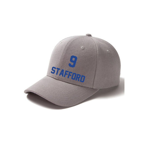 Los Angeles Stafford 9 Curved Adjustable Baseball Cap Black/Blue/Gray/White Style08092492