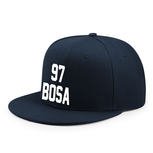 Los Angeles Bosa 97 Flat Adjustable Baseball Cap Black/Blue/Navy/White Style08092364