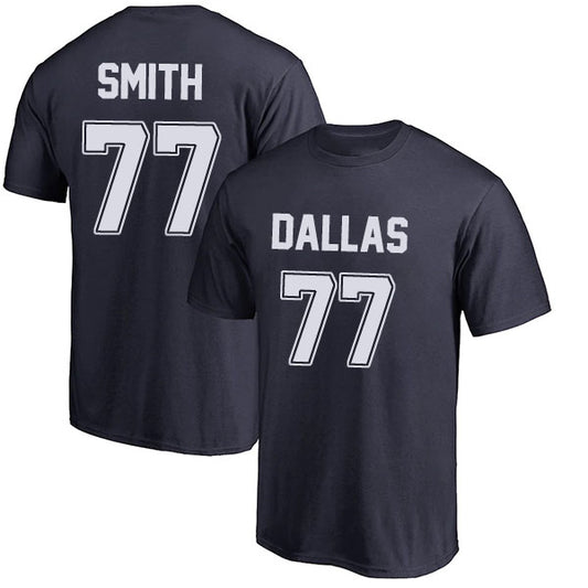 Dallas  Smith 77 Short Sleeve Tshirt Gray/Navy/White Style08092284