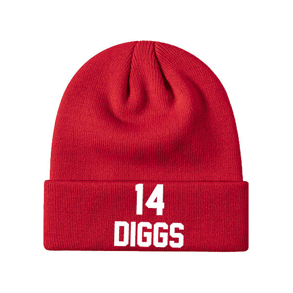Buffalo Diggs 14 Knit Hat Black/Blue/Red/White Style08092468
