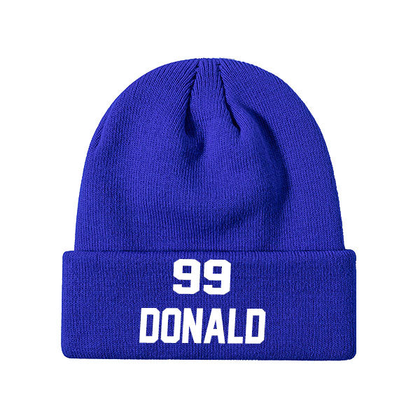 Los Angeles Donald 99 Knit Hat Black/Gray/Blue/White Style08092371