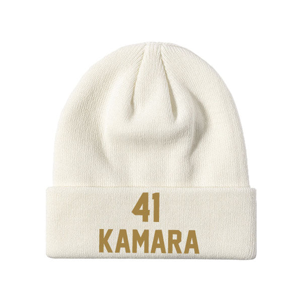 New Orleans Kamara 41 Knit Hat Black/White Style08092487