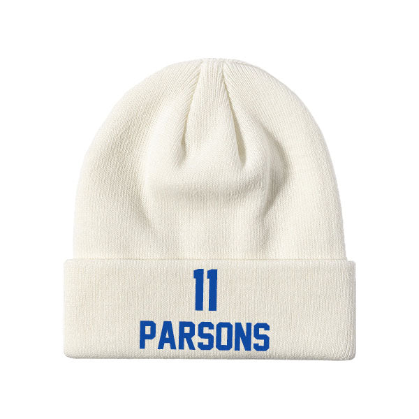 Dallas Parsons 11 Knit Hat Black/Gray/White Style08092395