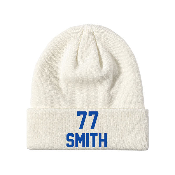 Dallas Smith 77 Knit Hat Black/Gray/Navy/White Style08092489