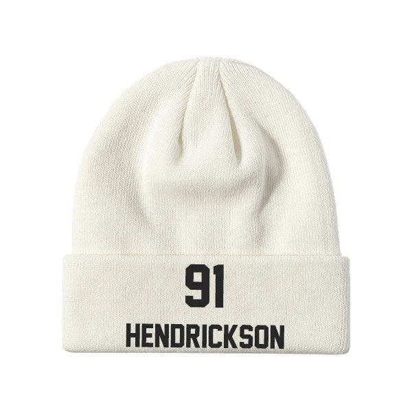 Cincinnati Hendrickson 91 Knit Hat Black/Orange/White Style08092485