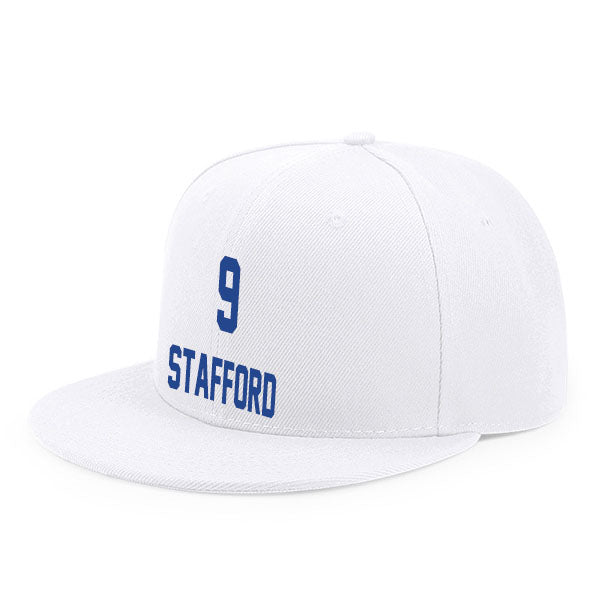 Los Angeles Stafford 9 Flat Adjustable Baseball Cap Black/Blue/Gray/White Style08092446