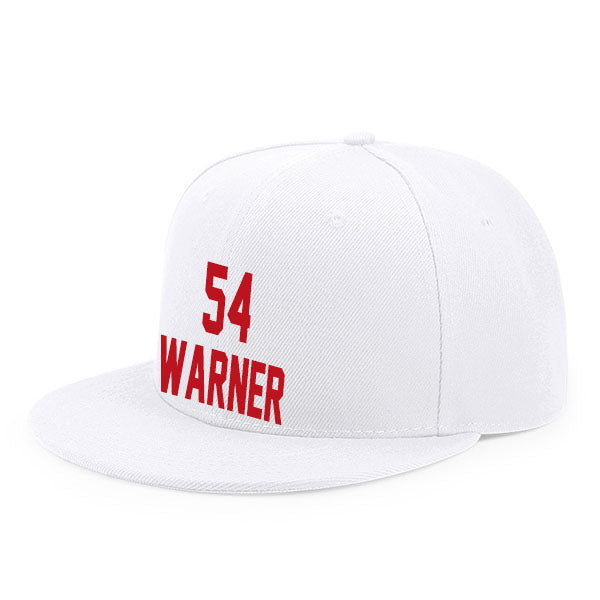 San Francisco Warner 54 Flat Adjustable Baseball Cap Black/Red/Gray/White Style08092436