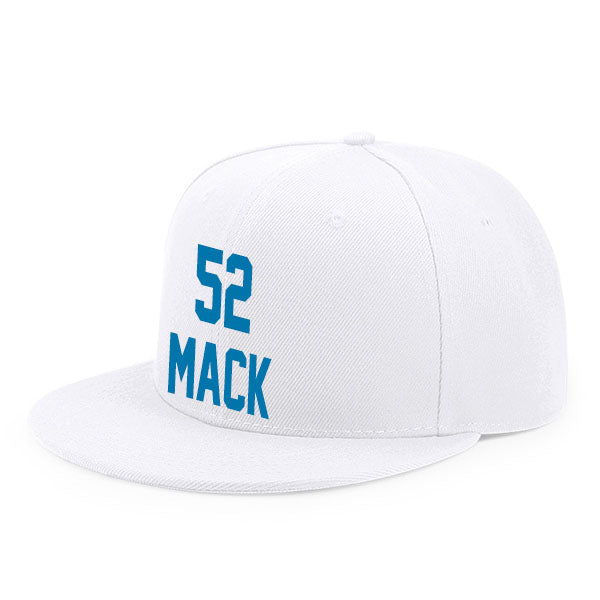 Los Angeles Mack 52 Flat Adjustable Baseball Cap Black/Blue/Navy/White Style08092441