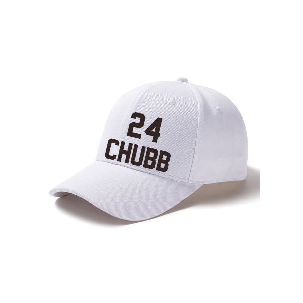 Cleveland Chubb 24 Curved Adjustable Baseball Cap Black/Brown/White Style08092490