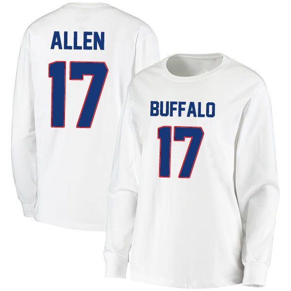 Buffalo Allen 17 Long Sleeve Tshirt Blue/Red/White Style08092233