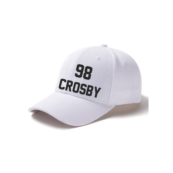 Las Vegas Crosby 98 Curved Adjustable Baseball Cap Black/White Style08092464